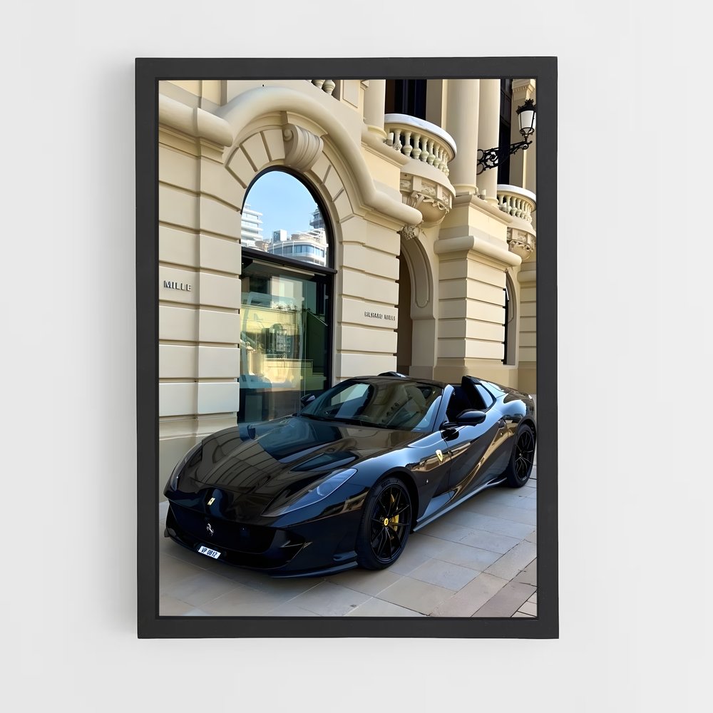 Poster gts icône – affiche Ferrari (vue 2)